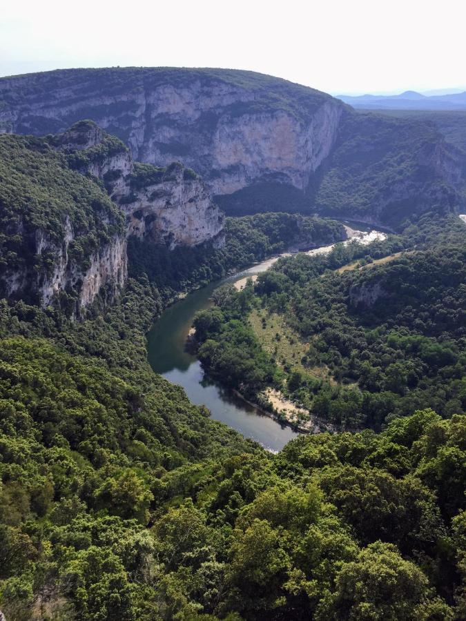 Le Manoir Du Raveyron Otel Vallon-Pont-dʼArc Dış mekan fotoğraf